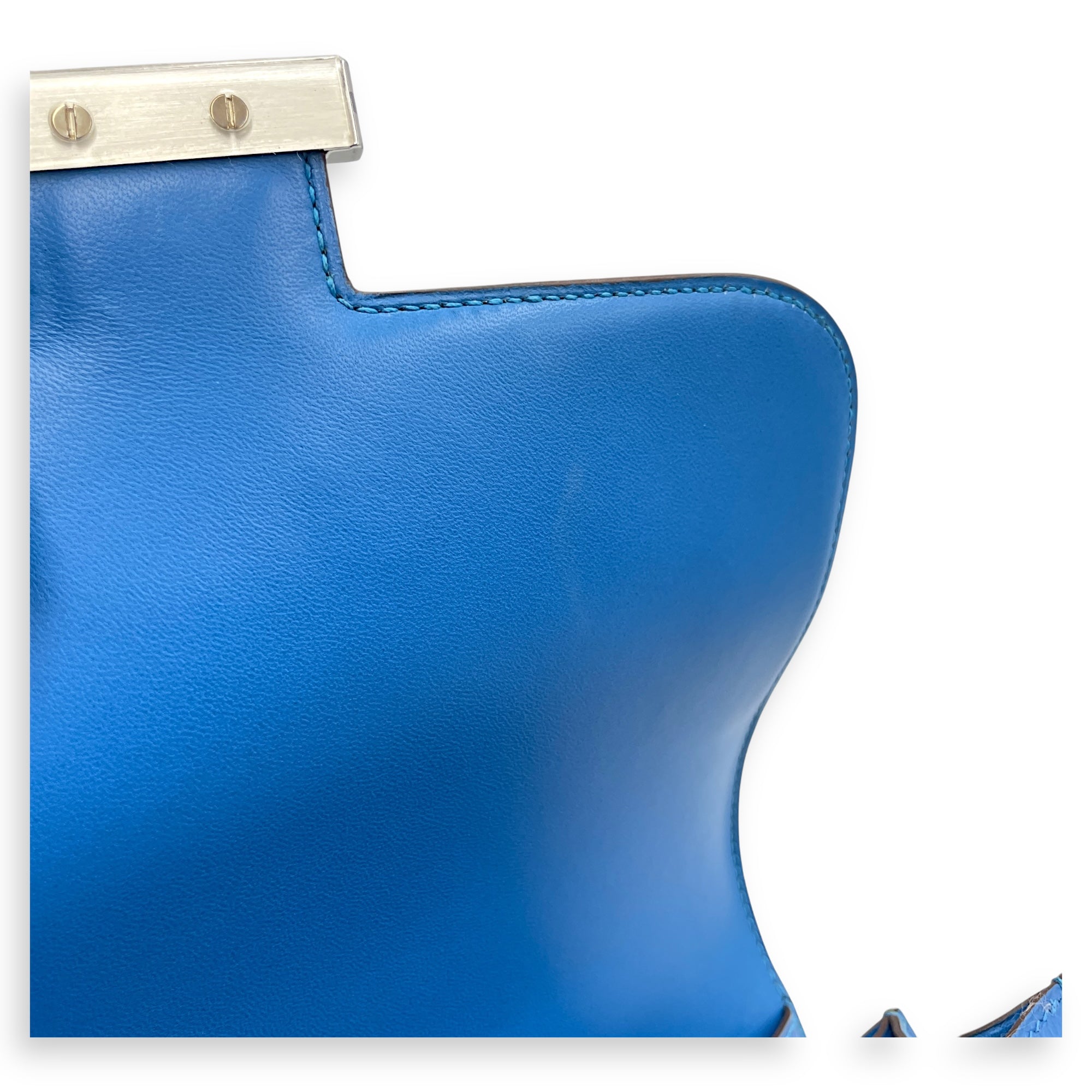 Constance 24 Blue Mykonos  in Epsom Palladium hardware CL2504-11163 10