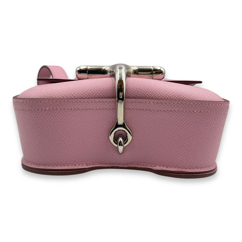 Della Cavalleria Mini Mauve Sylvestre in Epsom Palladium hardware CL2503-10549 5
