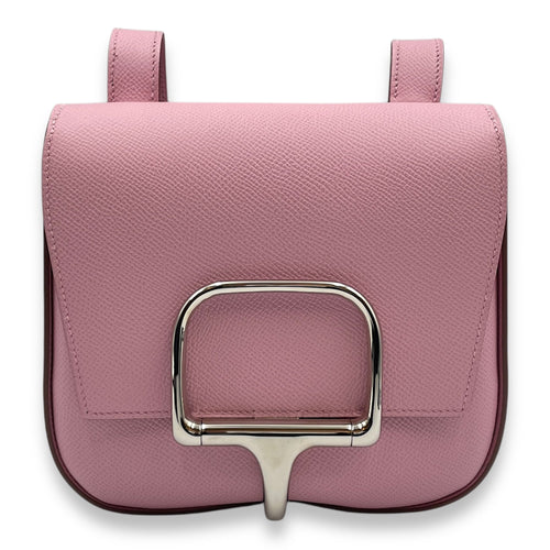 Della Cavalleria Mini Mauve Sylvestre in Epsom Palladium hardware CL2503-10549 1