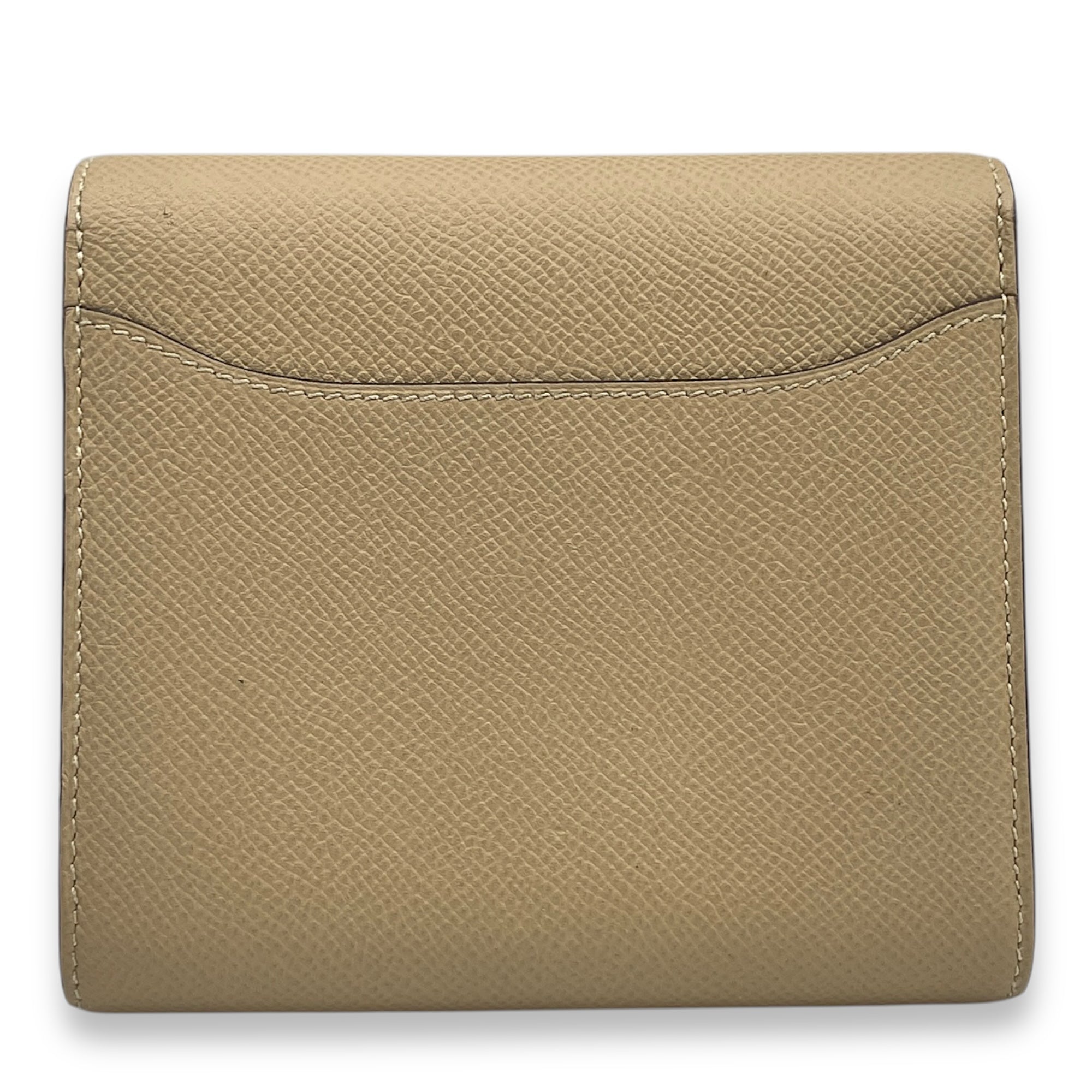 Constance Compact Trench Wallet in Epsom Gold hardware