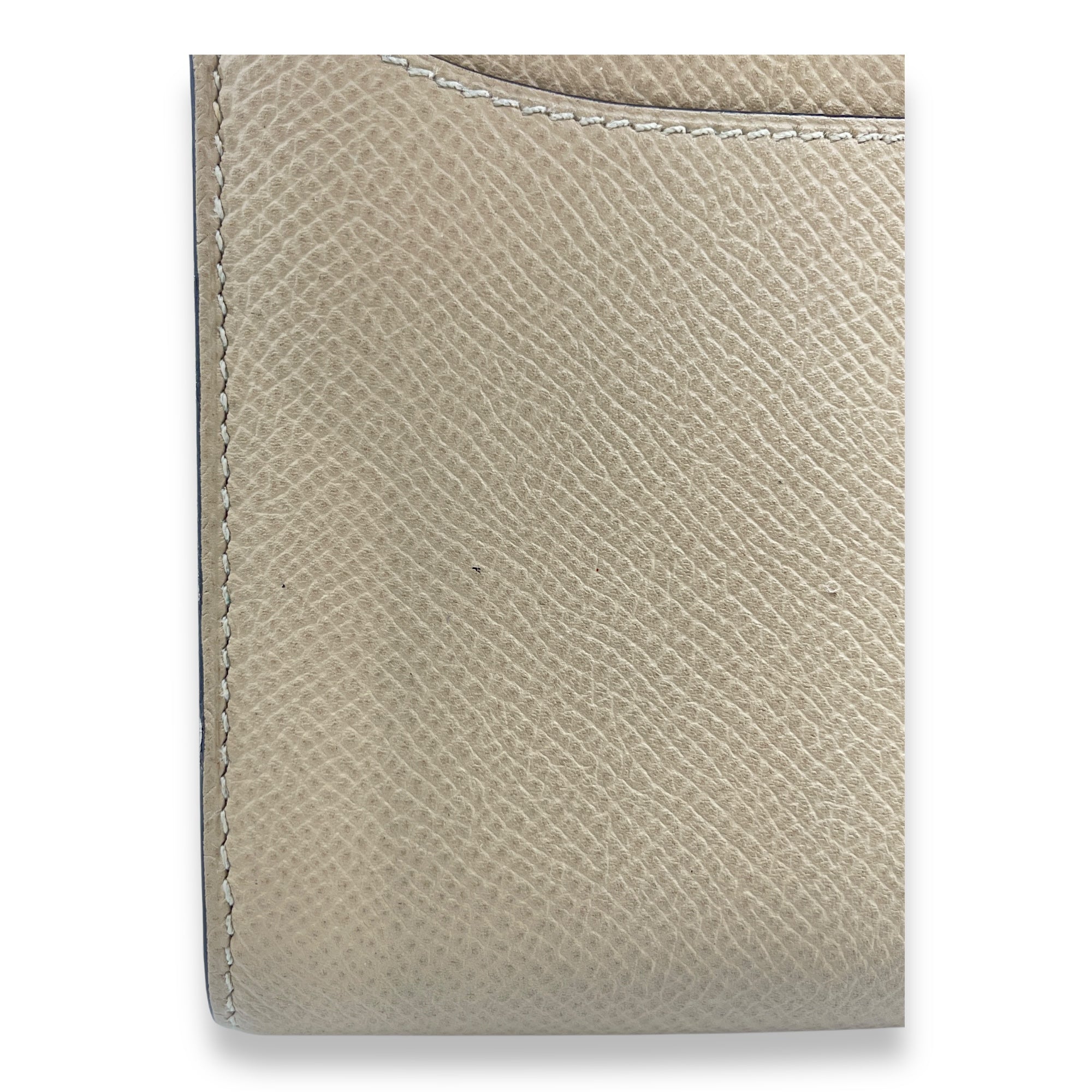 Constance Compact Trench Wallet in Epsom Gold hardware