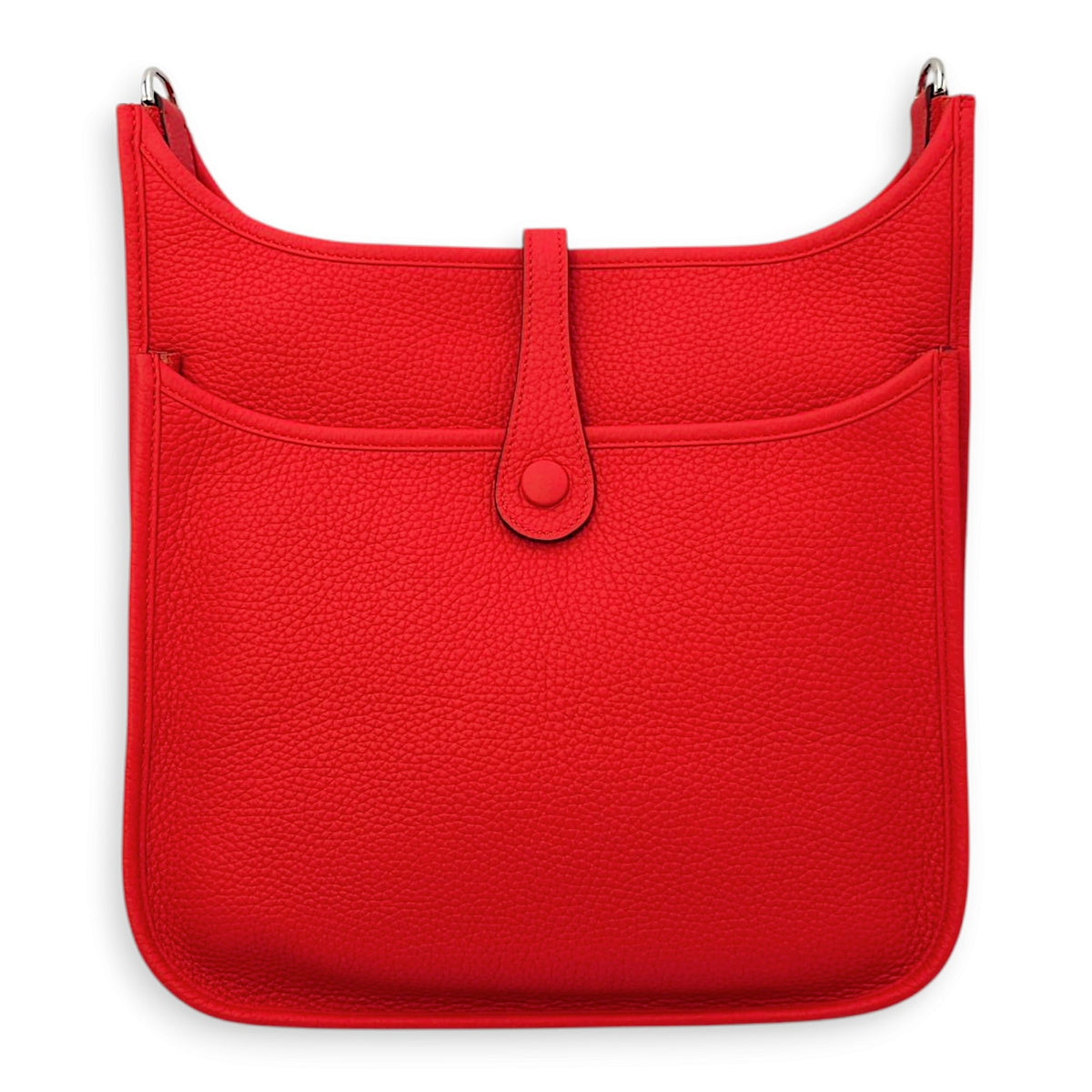 Evelyne III 29 Rouge Tomate in Clemence Palladium hardware