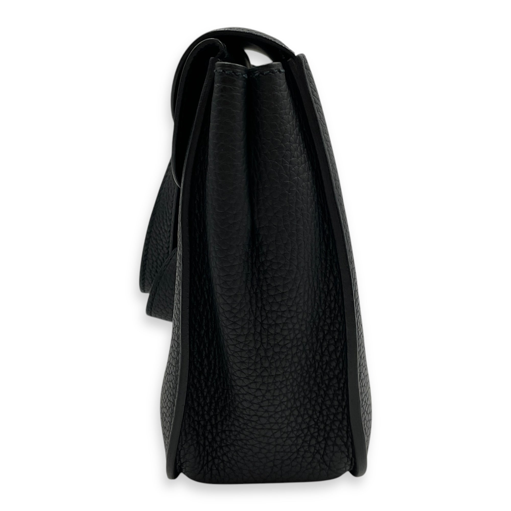 Halzan 25 Black in Clemence Gold hardware