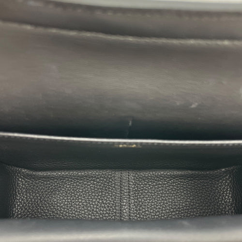 Halzan 25 Black in Clemence Gold hardware