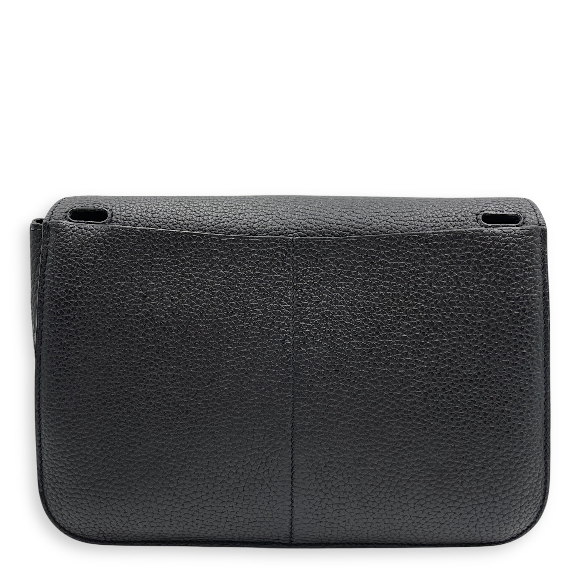 Halzan 25 Black in Clemence Gold hardware