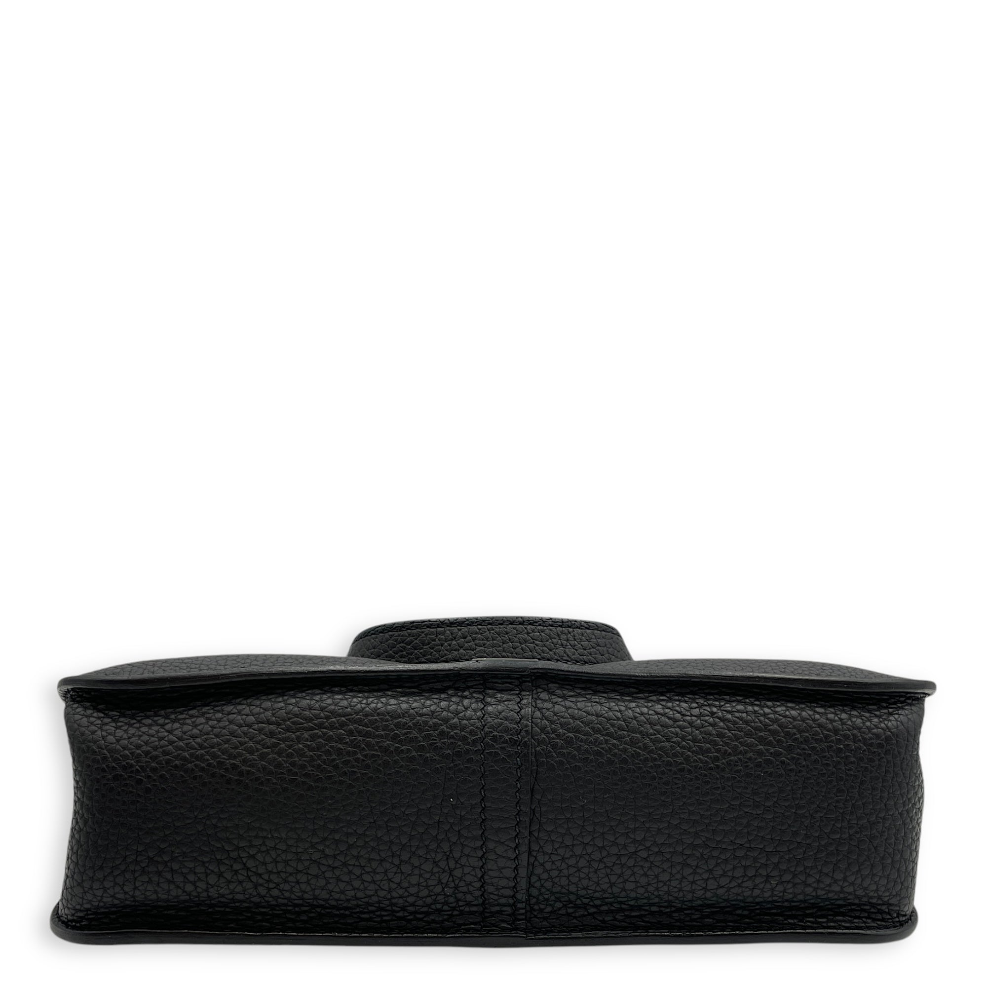 Halzan 25 Black in Clemence Gold hardware