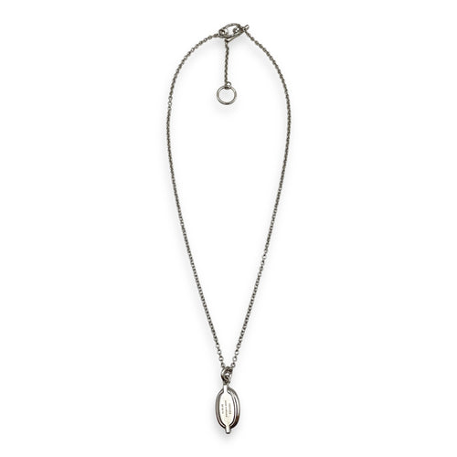 Mini Maillon Small Model Black Pendant, Palladium hardware