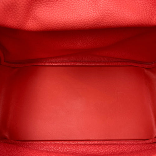 Lindy 34 Rose Jaipur  in Clemence Palladium hardware