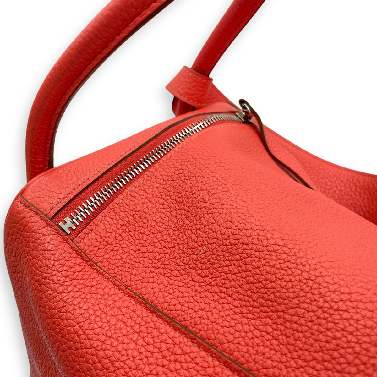 Lindy 34 Rose Jaipur  in Clemence Palladium hardware