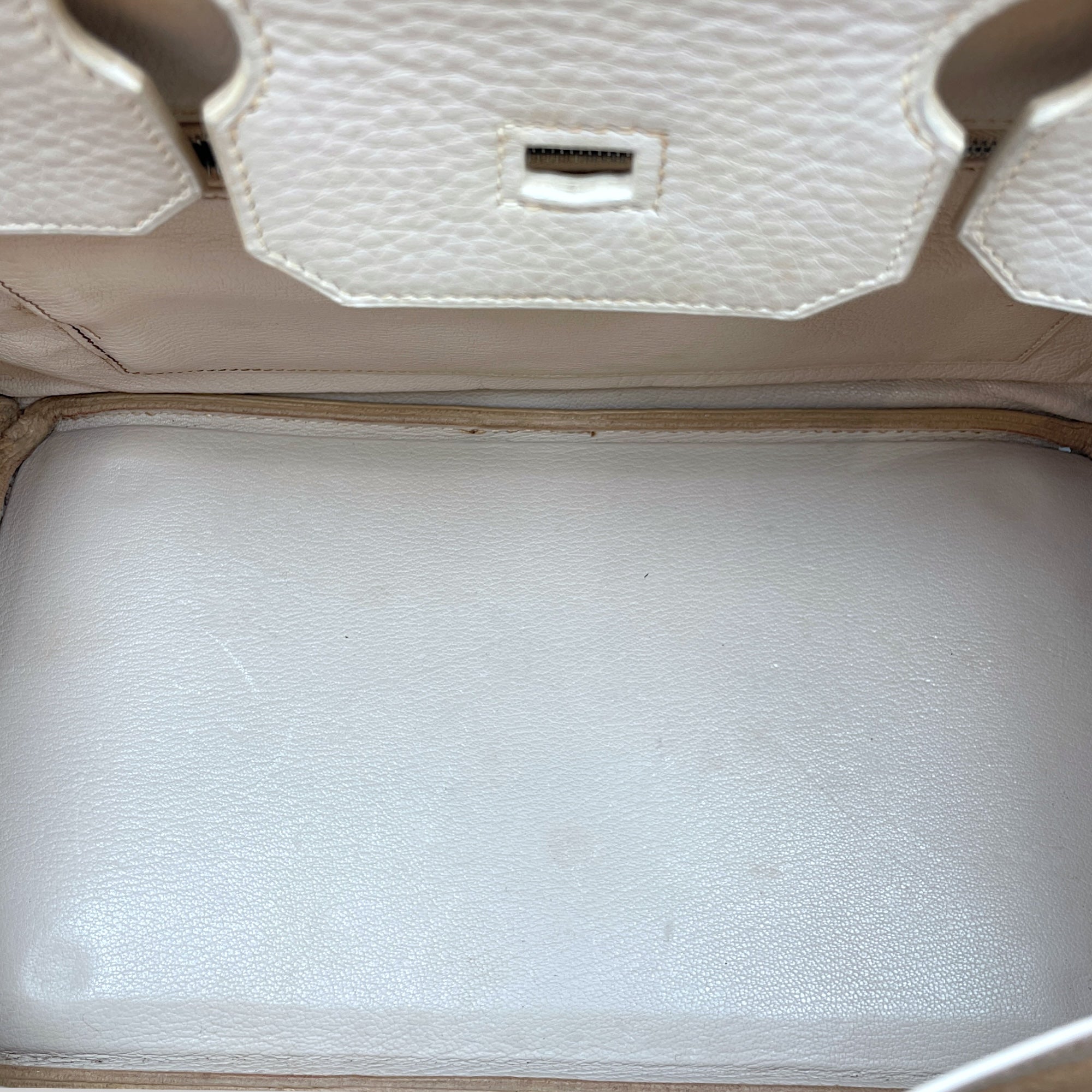 Birkin 35 Gris Perle in Clemence, Palladium hardware