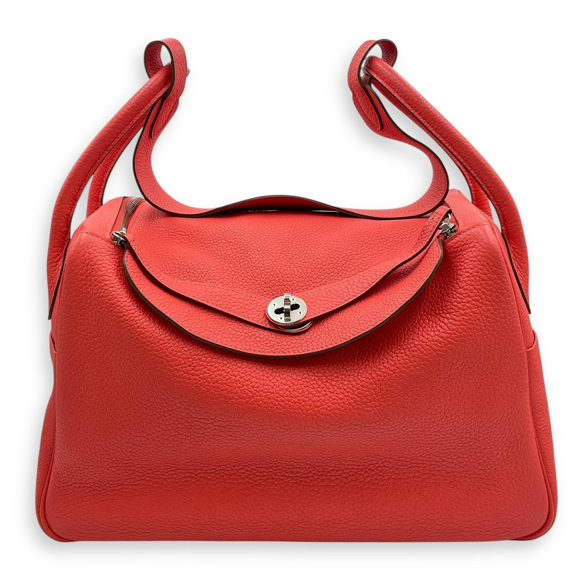 Lindy 34 Rose Jaipur  in Clemence Palladium hardware