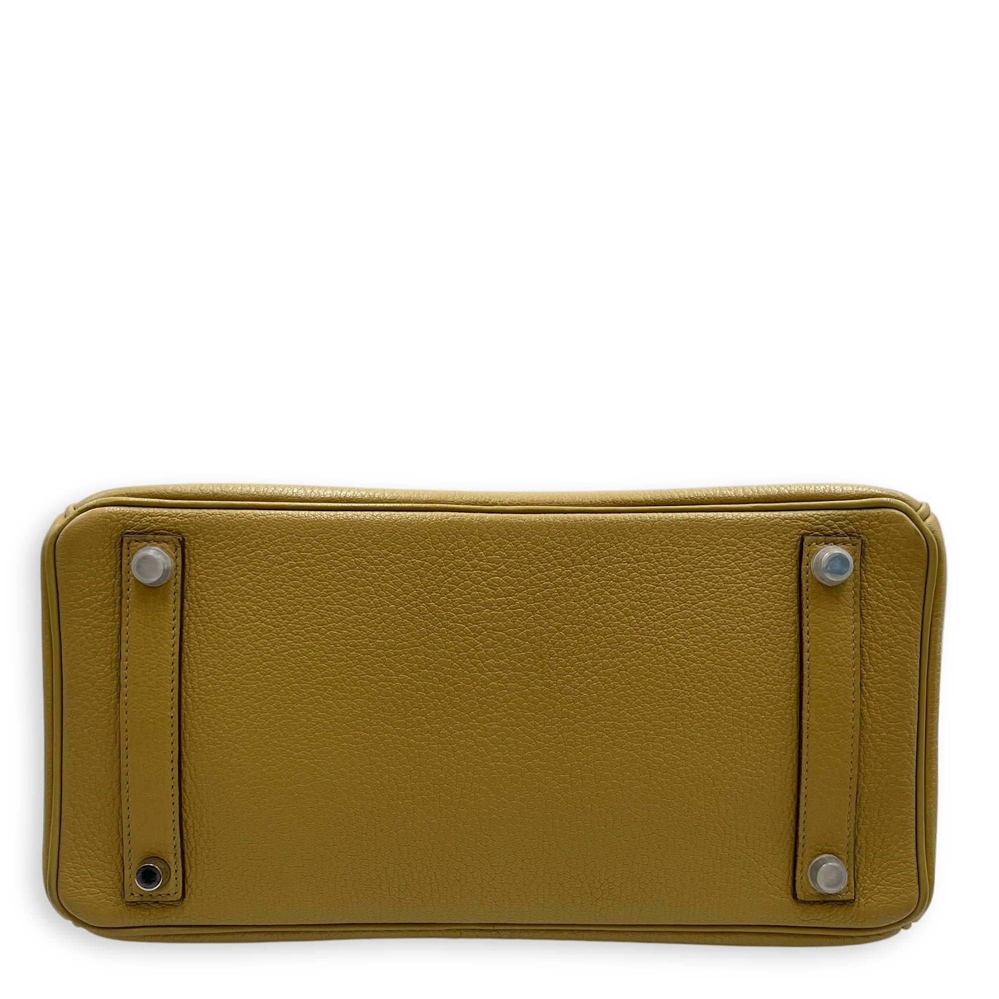 HAC 32 Chartreuse in Chevre Mysore, Palladium hardware