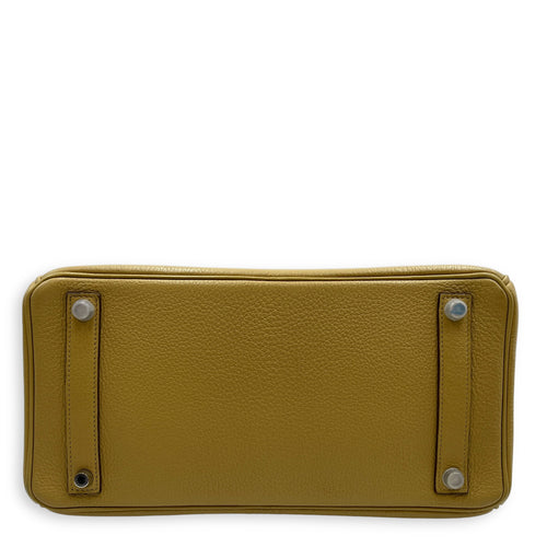 HAC 32 Chartreuse in Chevre Mysore, Palladium hardware