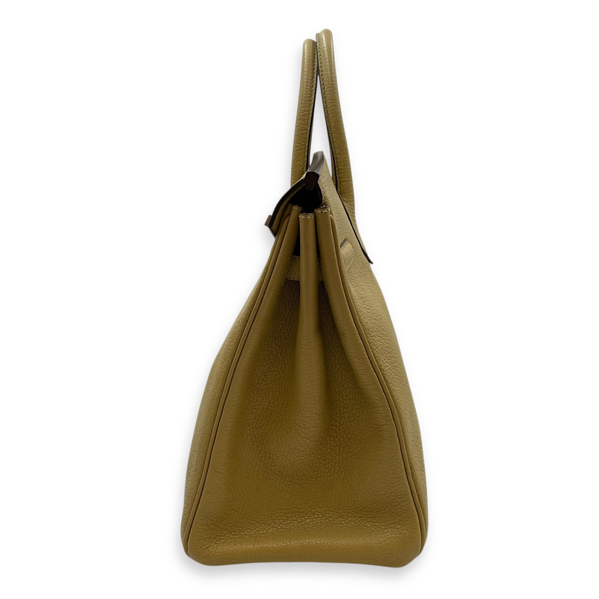 HAC 32 Chartreuse in Chevre Mysore, Palladium hardware