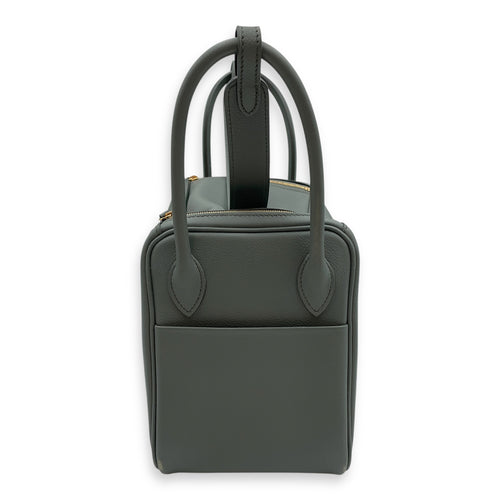 Lindy 26 Vert Amande in Evercolor, Gold hardware