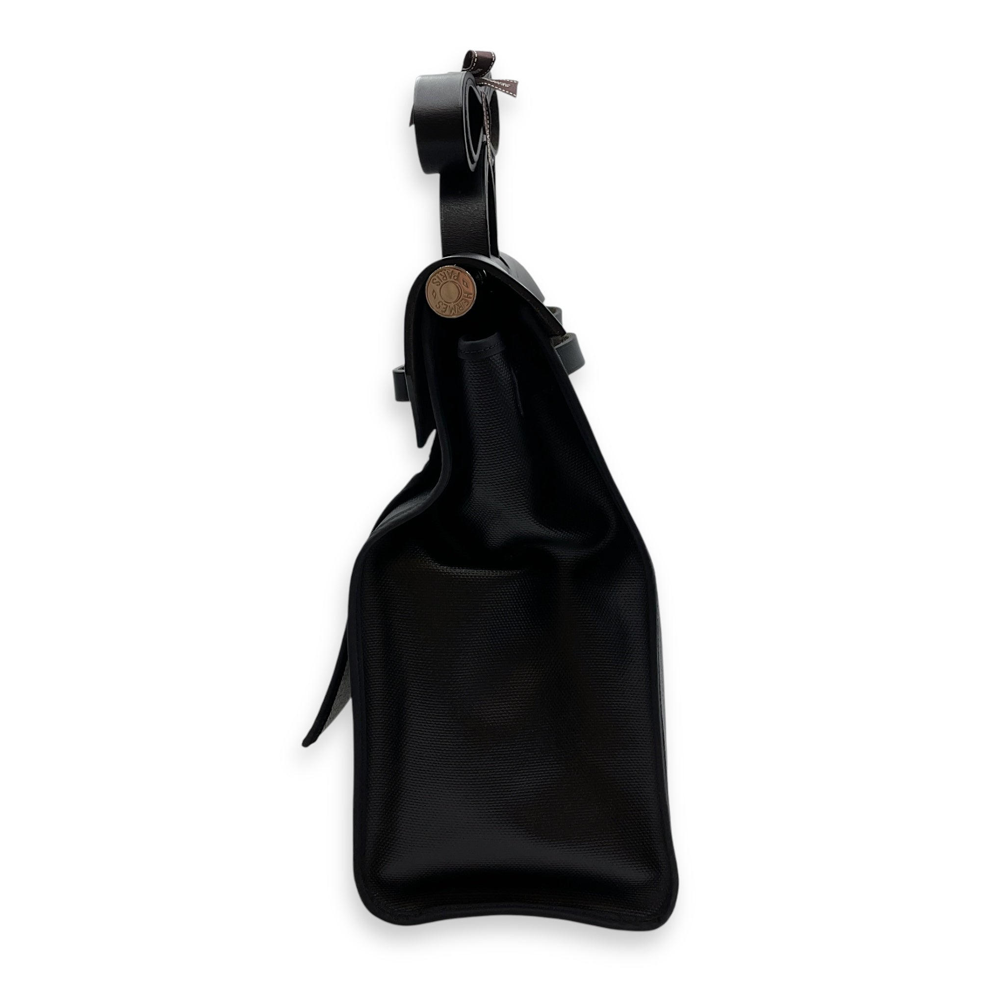Herbag 39 Black in Vache Hunter/Toile H Berline, Palladium hardware