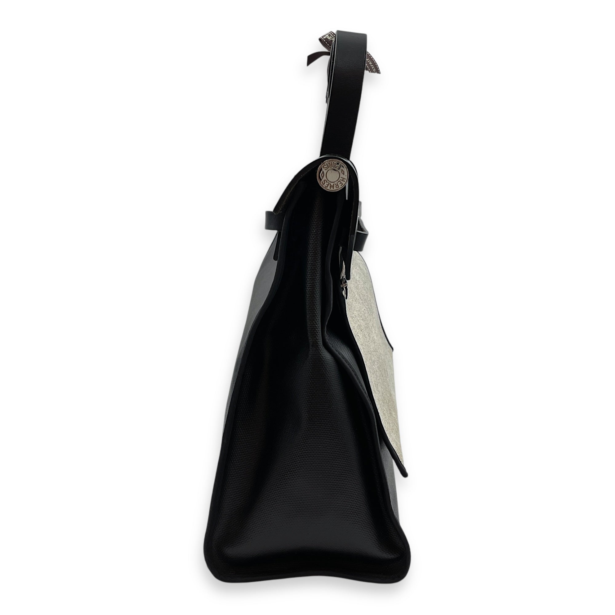 Herbag 39 Black in Vache Hunter/Toile H Berline, Palladium hardware