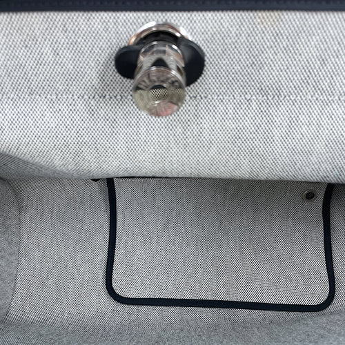 Herbag 39 Black in Vache Hunter/Toile H Berline, Palladium hardware