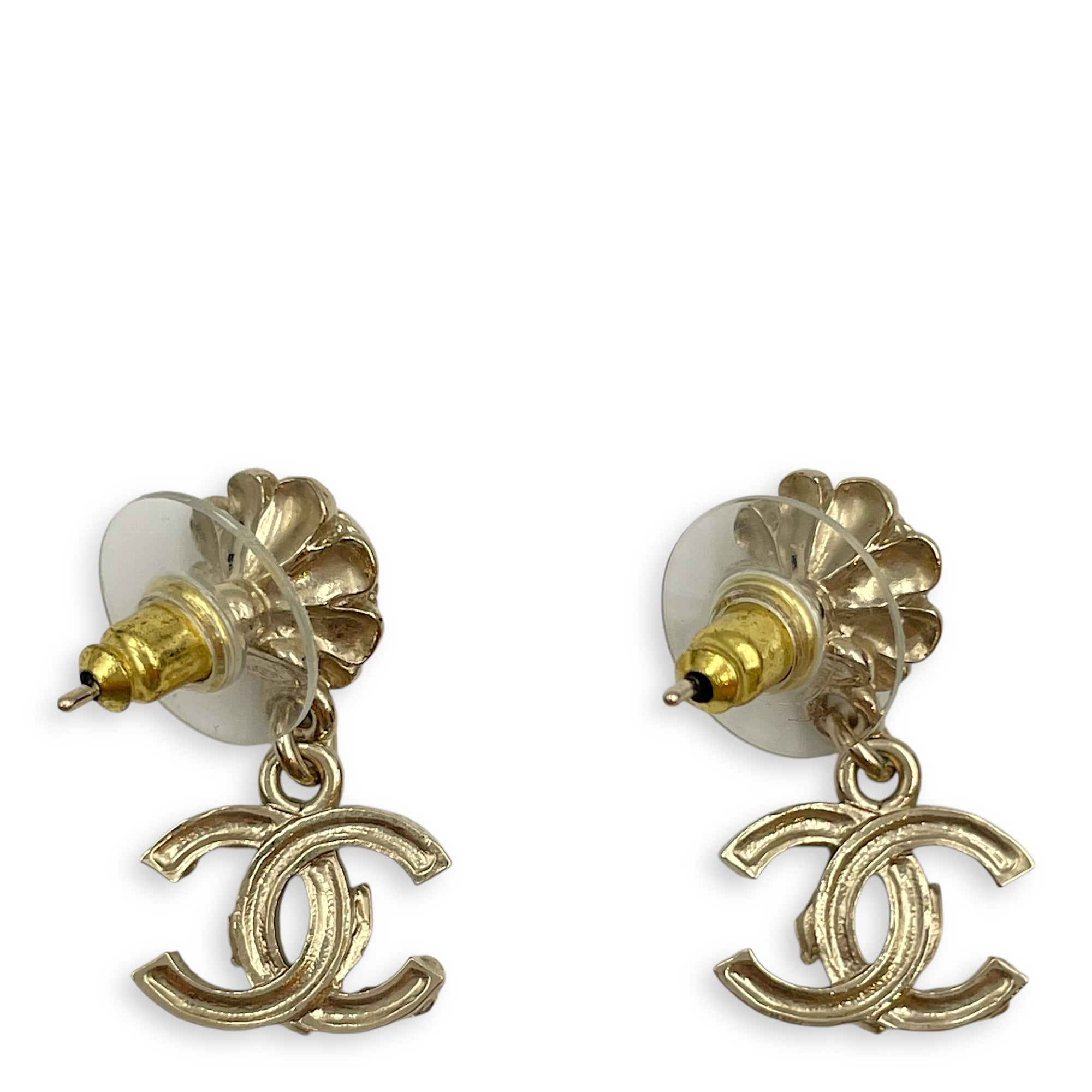 Pearl Dangle Silver Hardware Earrings