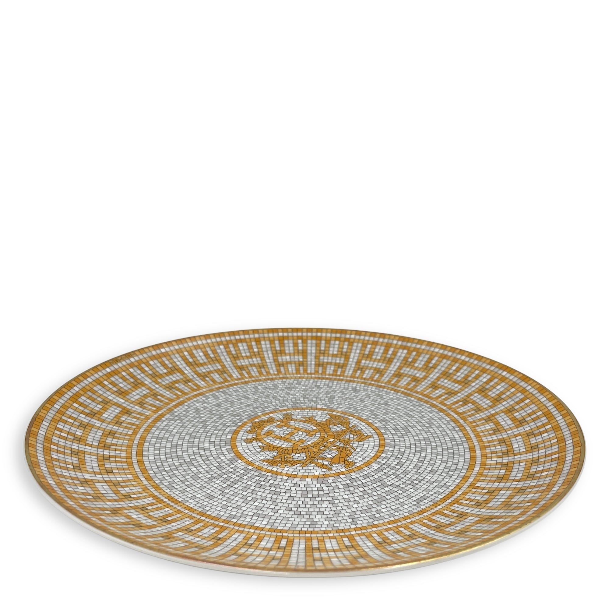 Mosaique Au 24 Gold Dessert Plate