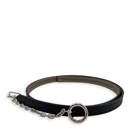 Carrousel 13mm x 70cm Black/Etoupe Belt Kit in Epsom/Swift, Palladium hardware
