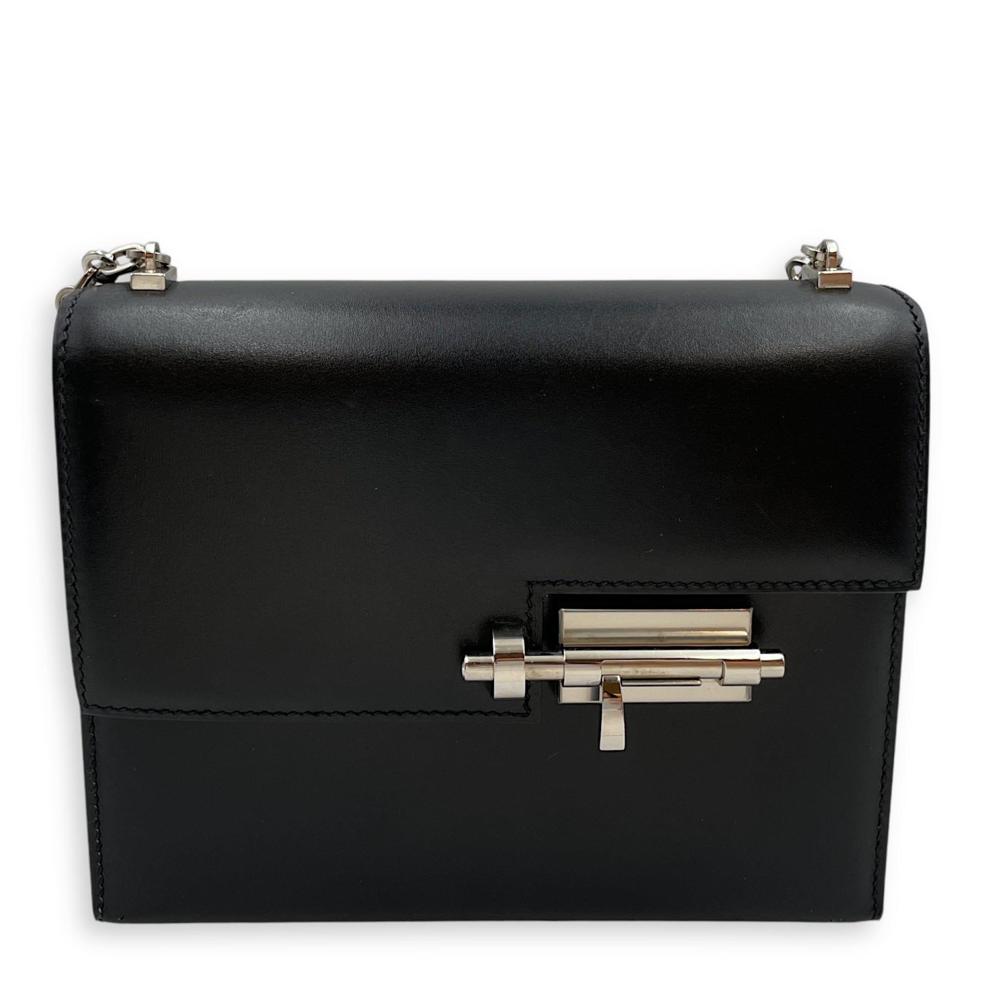 Verrou Chaine Mini Black in Box, Palladium hardware