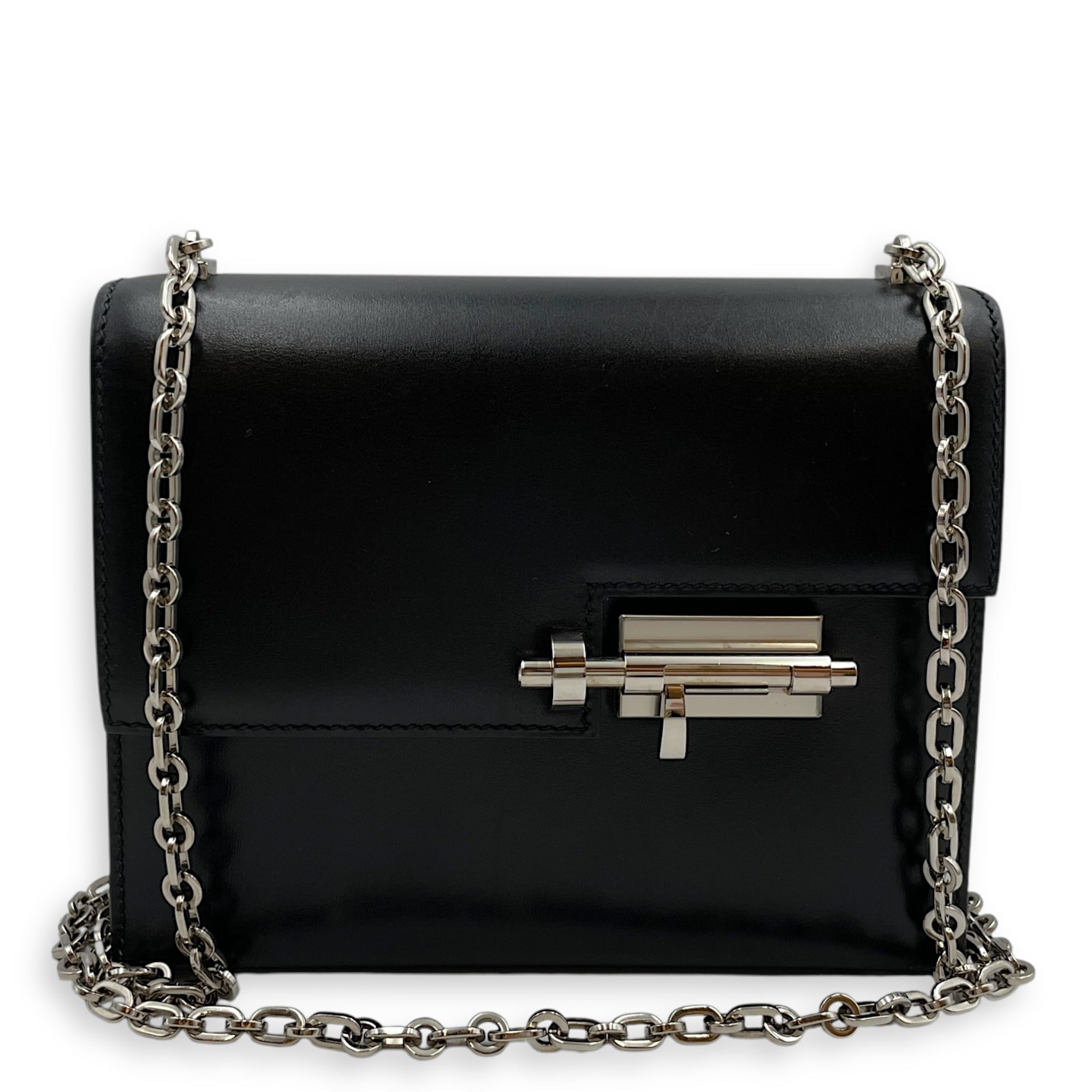 Verrou Chaine Mini Black in Box, Palladium hardware