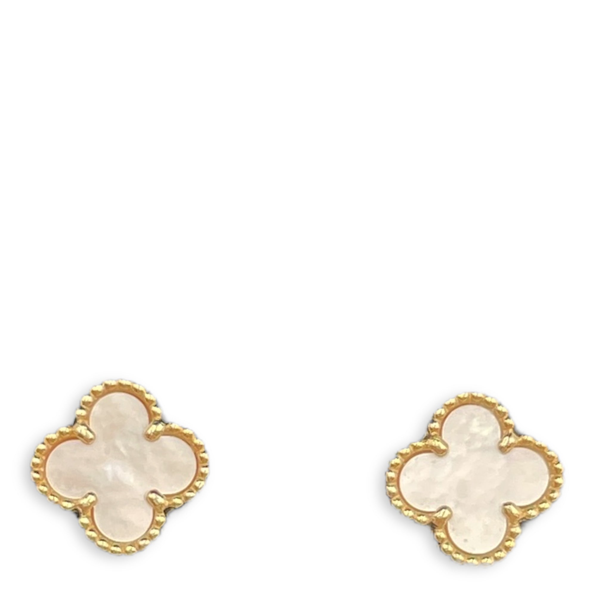 Sweet Alhambra Earrings in Gold Hardware