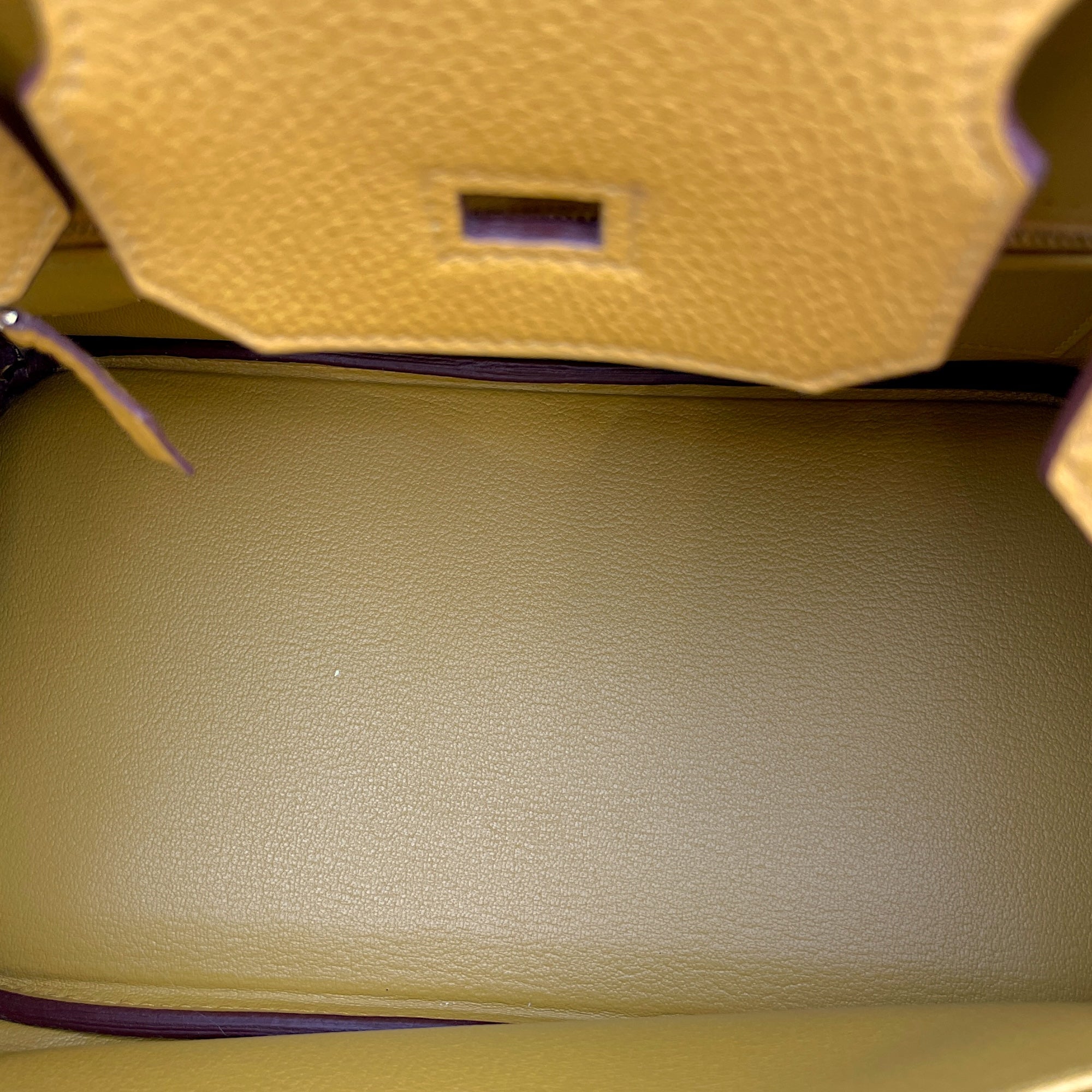 Birkin 30 Jaune Ambre in Togo, Gold hardware