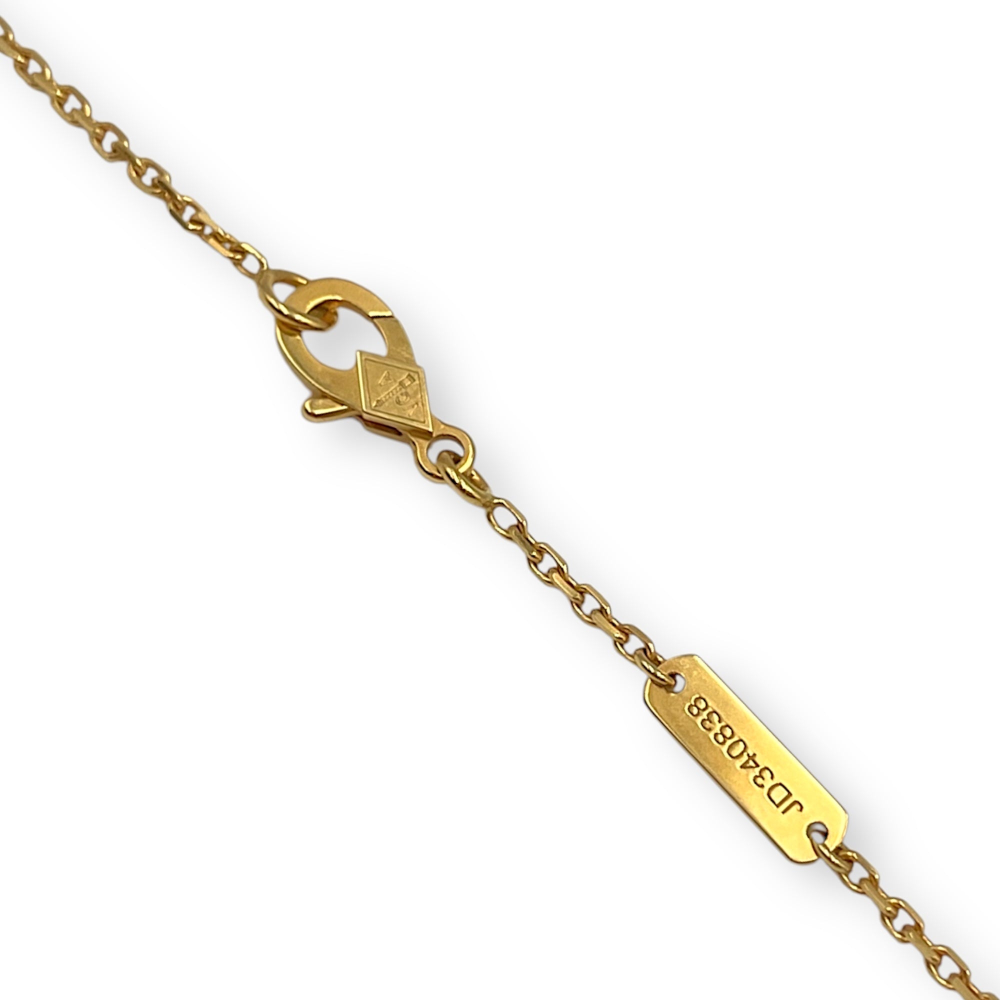 Vinatge Alhambra Pendant in Gold Hardware