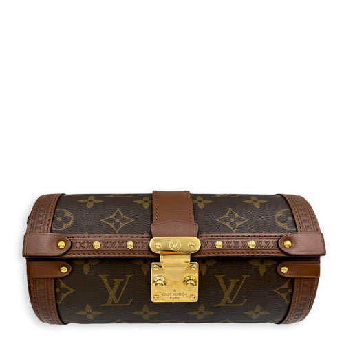 Papillon Trunk  Brown Monogram  Crossbody Bag in Coated Canvas Gold hardware CL2505-12059 1