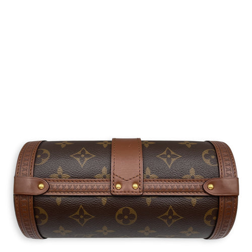 Papillon Trunk  Brown Monogram  Crossbody Bag in Coated Canvas Gold hardware CL2505-12059 2