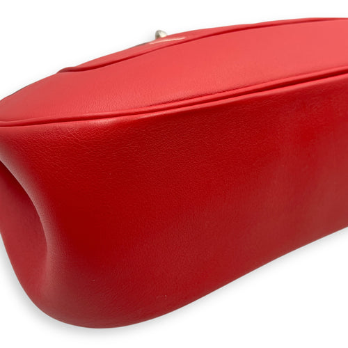 Berline 28 Rouge Casaque in Swift, Palladium hardware