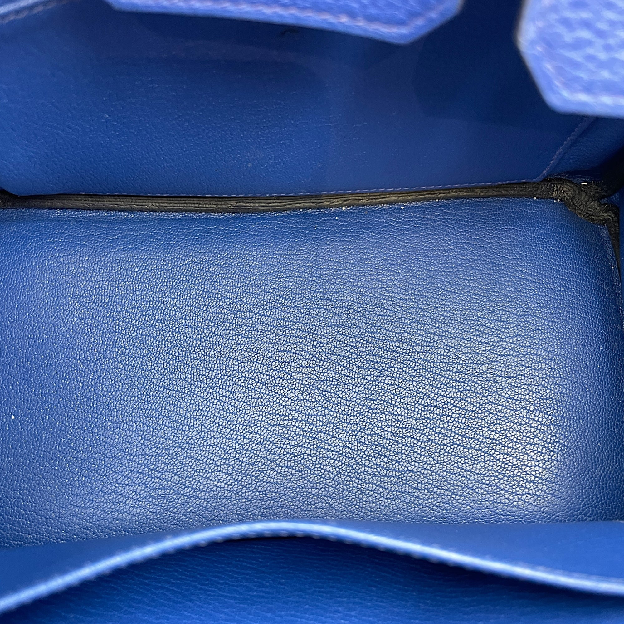 Birkin 25 Blue Royal in Togo, Gold hardware