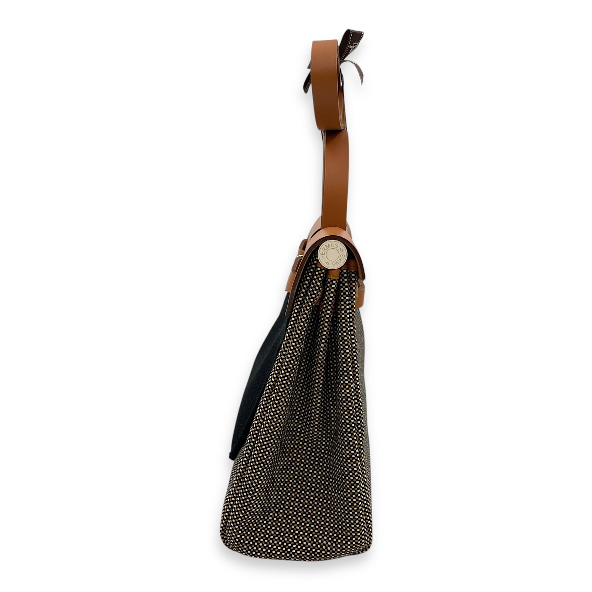 Herbag 31 Naturel/Noir-Blanc in Vache Hunter/Toile, Palladium hardware