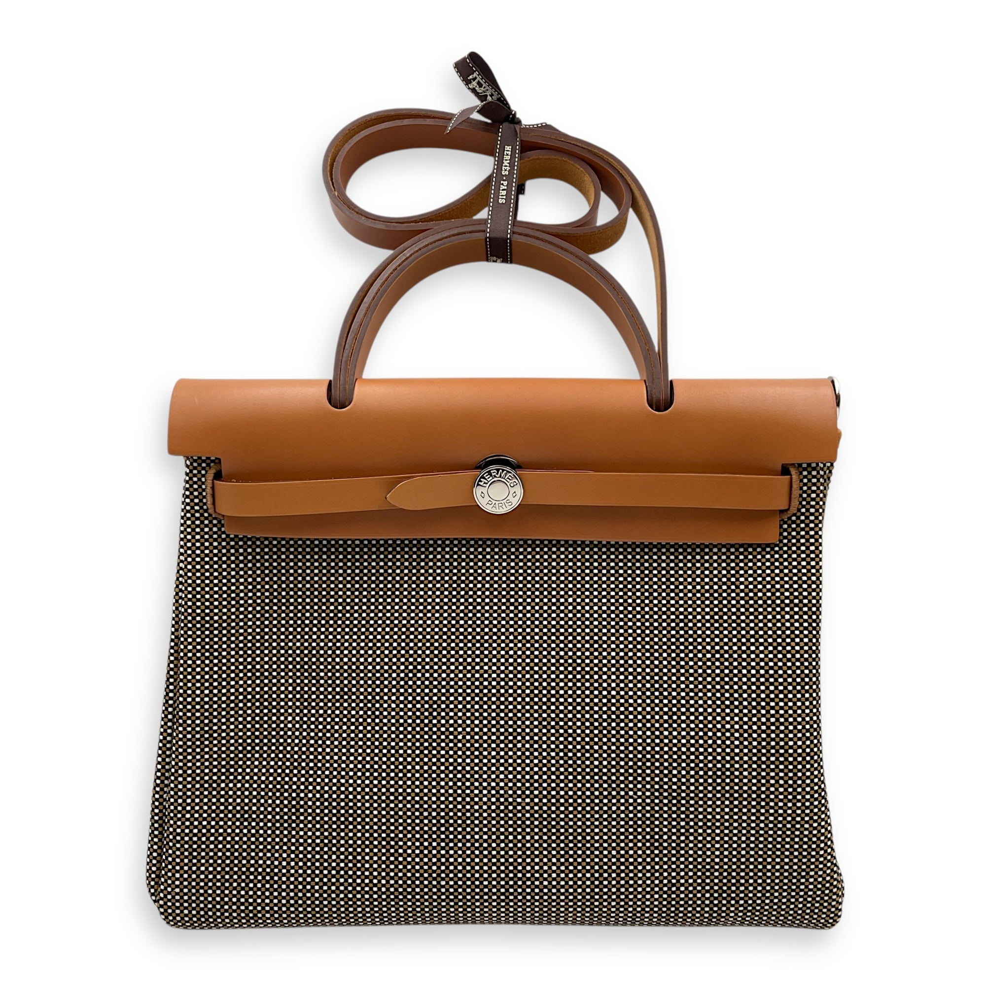 Herbag 31 Naturel/Noir-Blanc in Vache Hunter/Toile, Palladium hardware