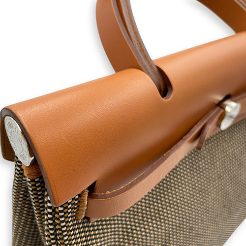 Herbag 31 Naturel/Noir-Blanc in Vache Hunter/Toile, Palladium hardware
