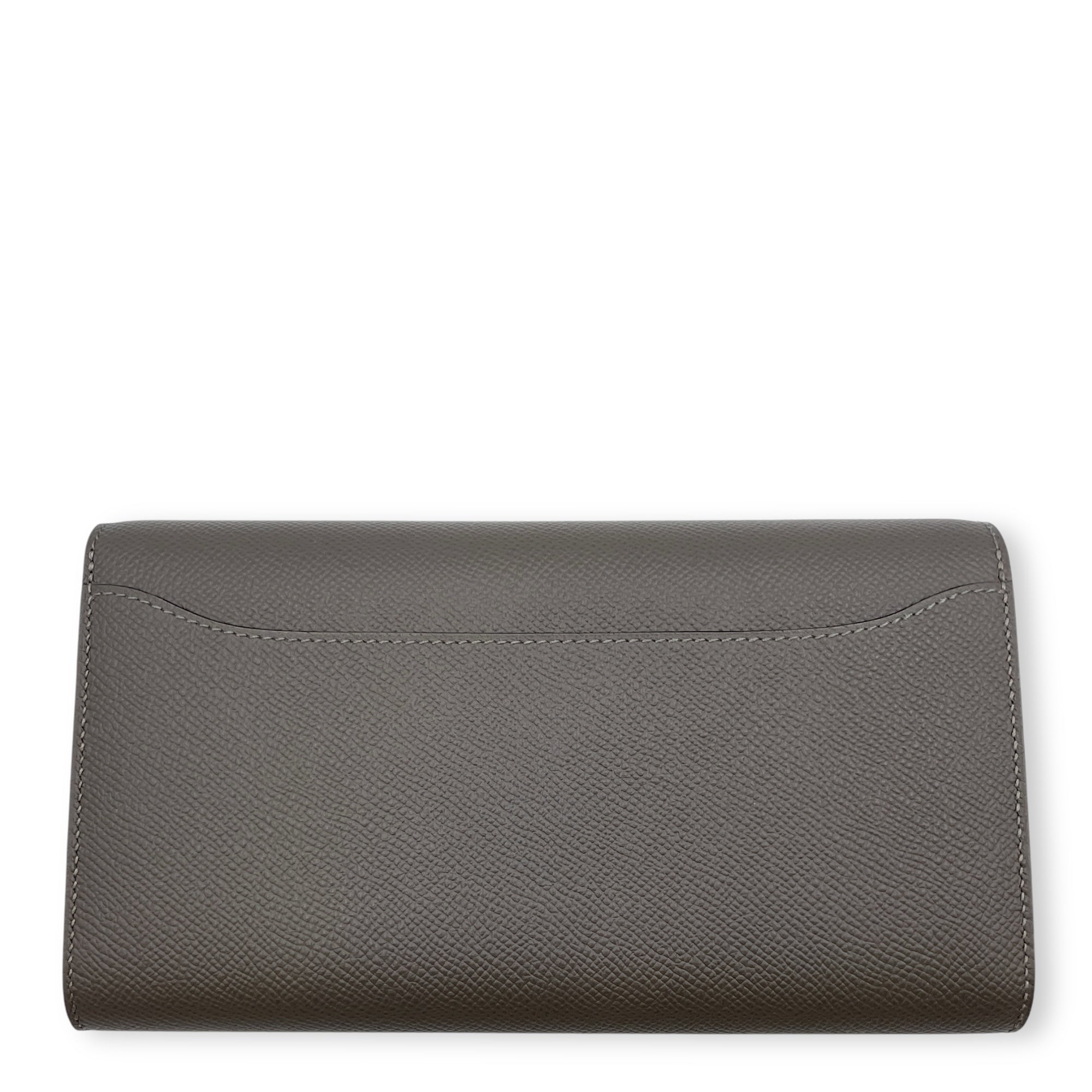 Constance To Go Gris Meyer Crossbody Bag in Epsom, Palladium hardware
