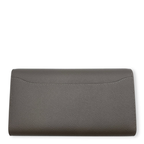 Constance To Go Gris Meyer Crossbody Bag in Epsom, Palladium hardware