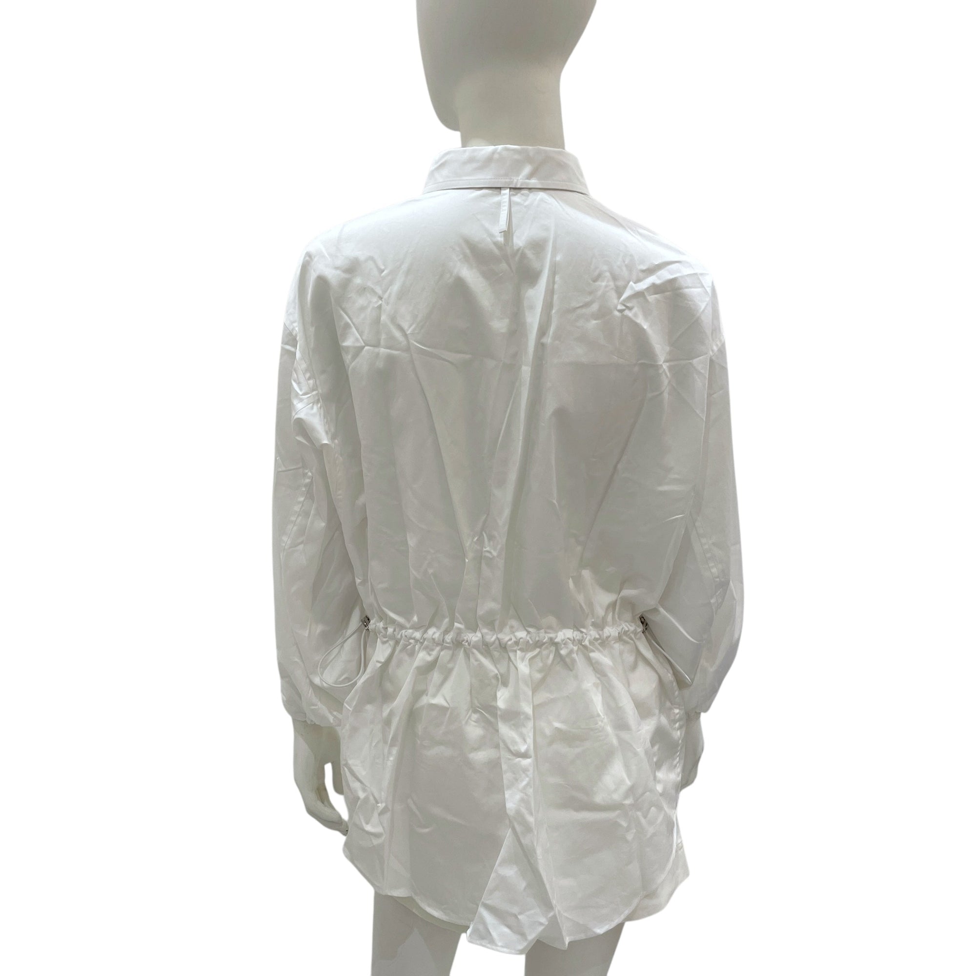 Drawstring 38 Blanc Tunic in Cotton