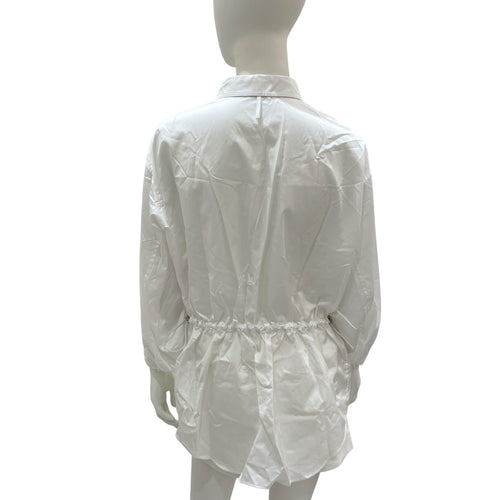 Drawstring 38 Blanc Tunic in Cotton