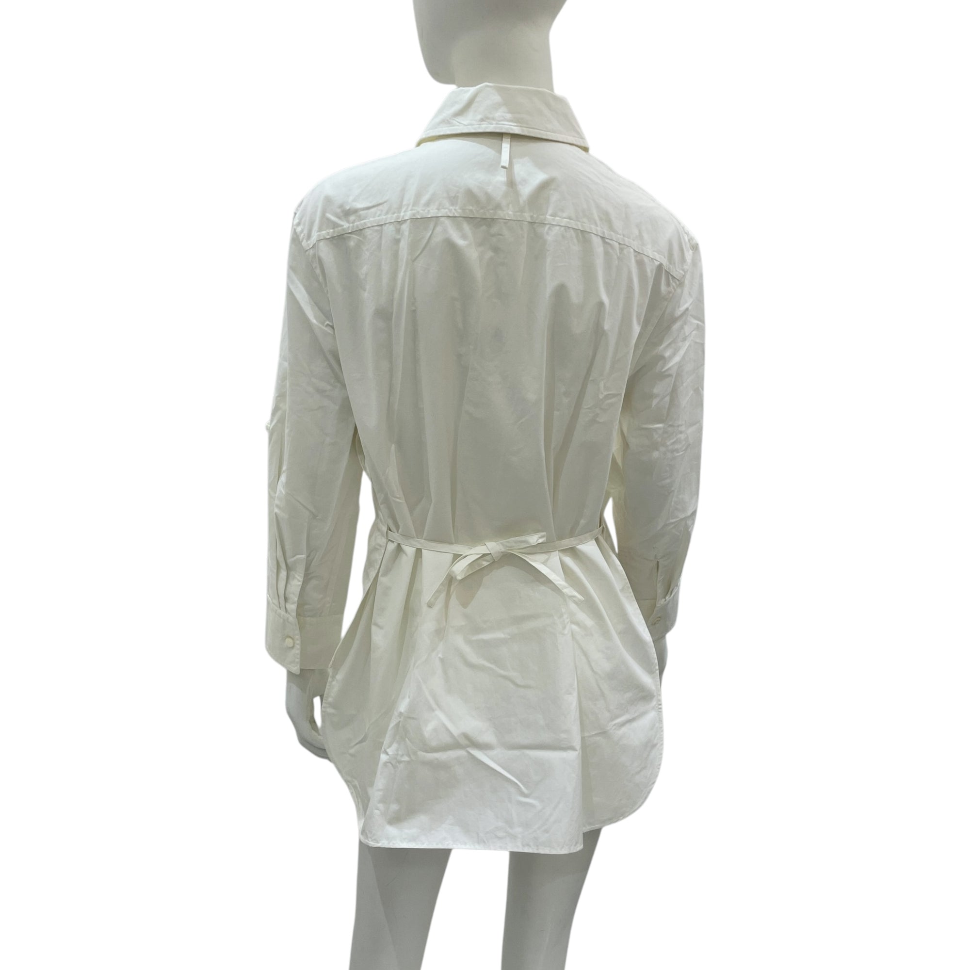 Hermes 34 Blanc Shirt