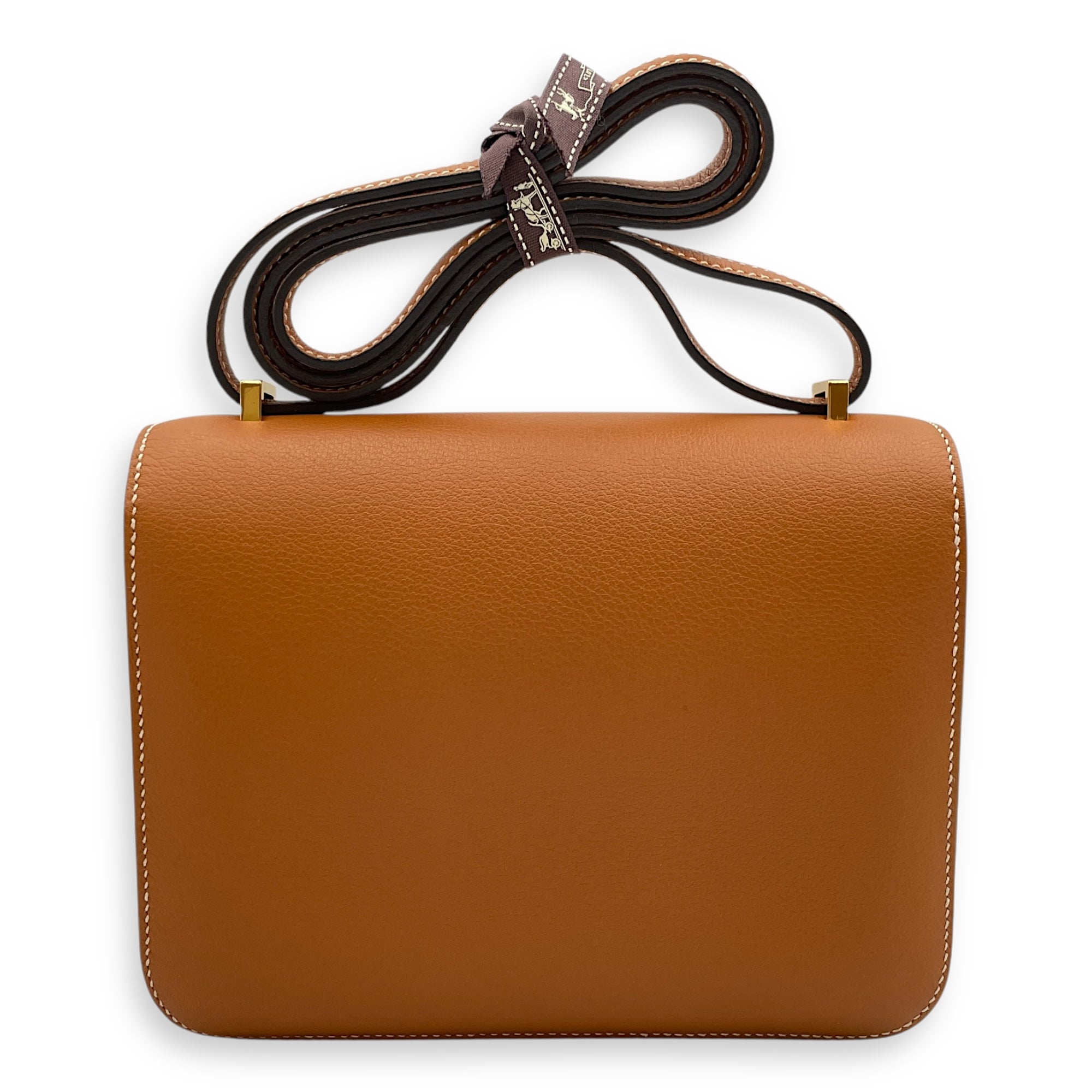 Constance 18 Toffee in Evercolor, Gold hardware