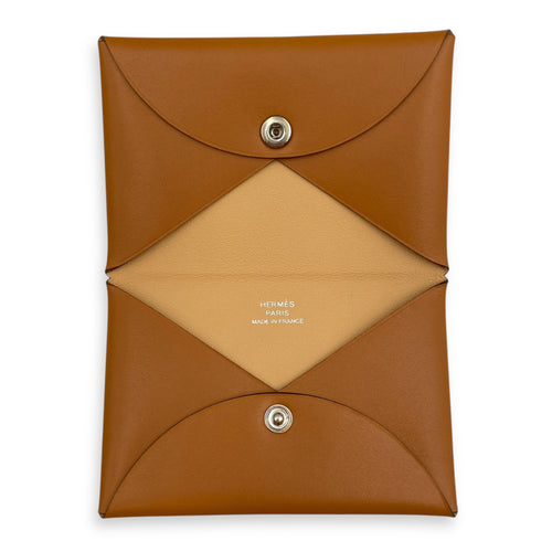 Calvi Naturel Card Holder in Butler