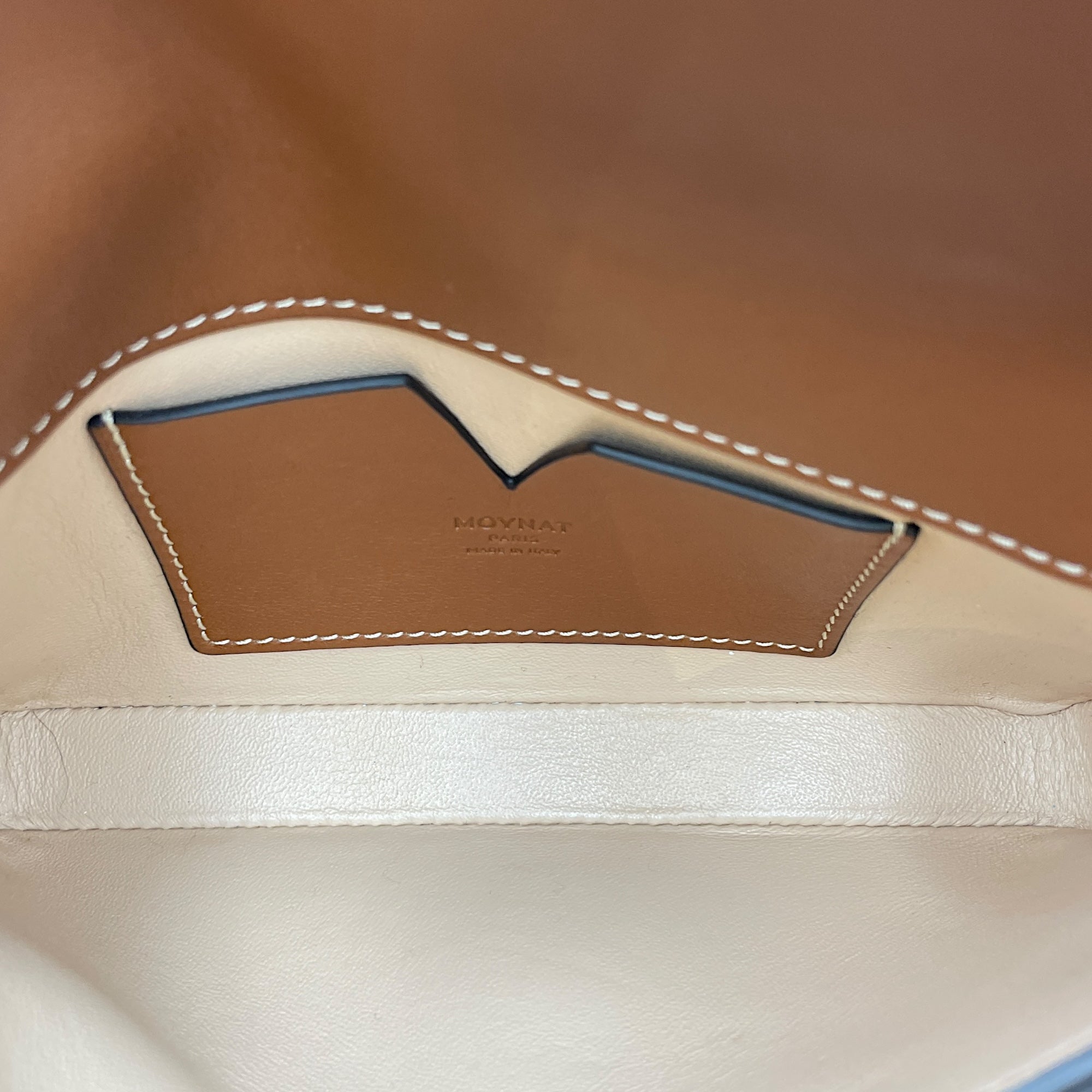 Mini Brown Crossbody Bag , Gold hardware