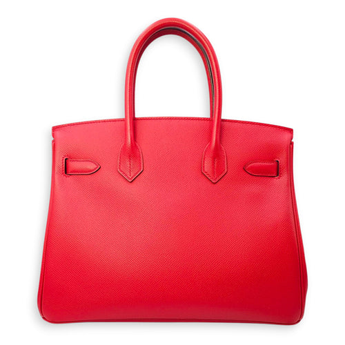 Birkin 30 Bougainvillier in Epsom, Palladium hardware