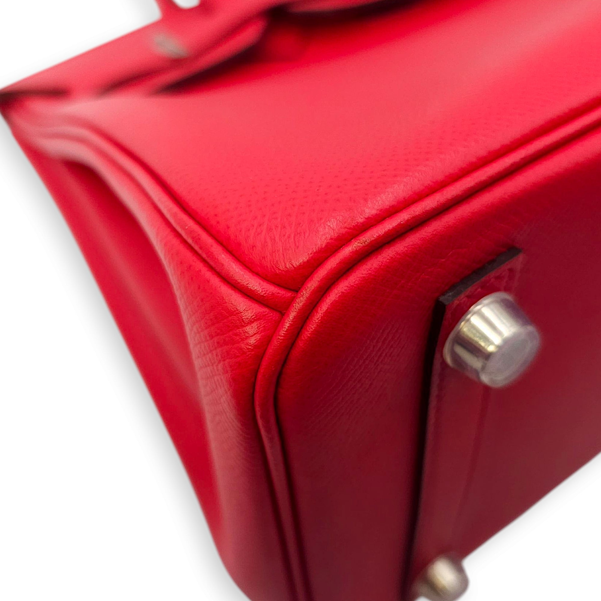 Birkin 30 Bougainvillier in Epsom, Palladium hardware