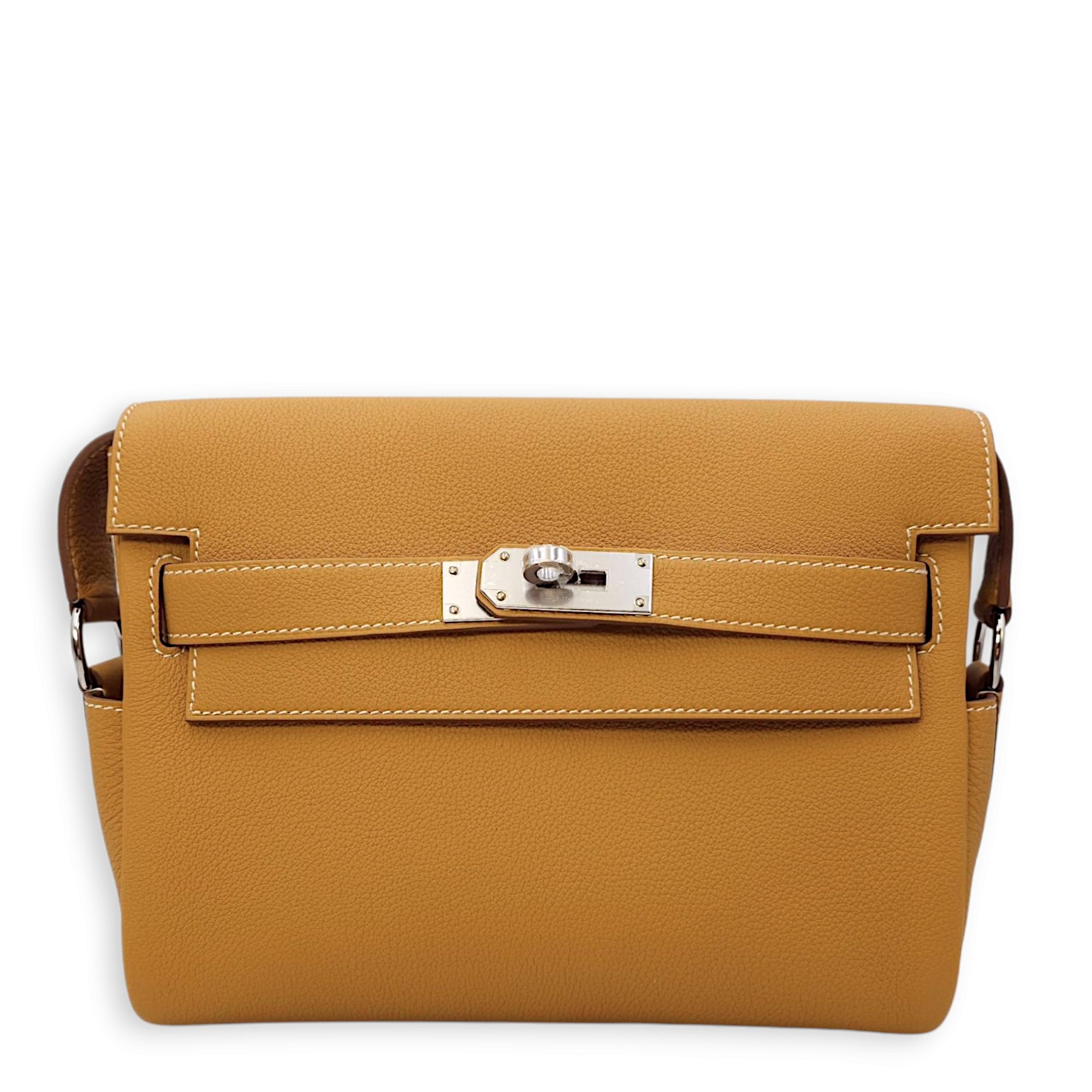 Kelly Messenger PM Naturel Sable in Togo, Palladium hardware