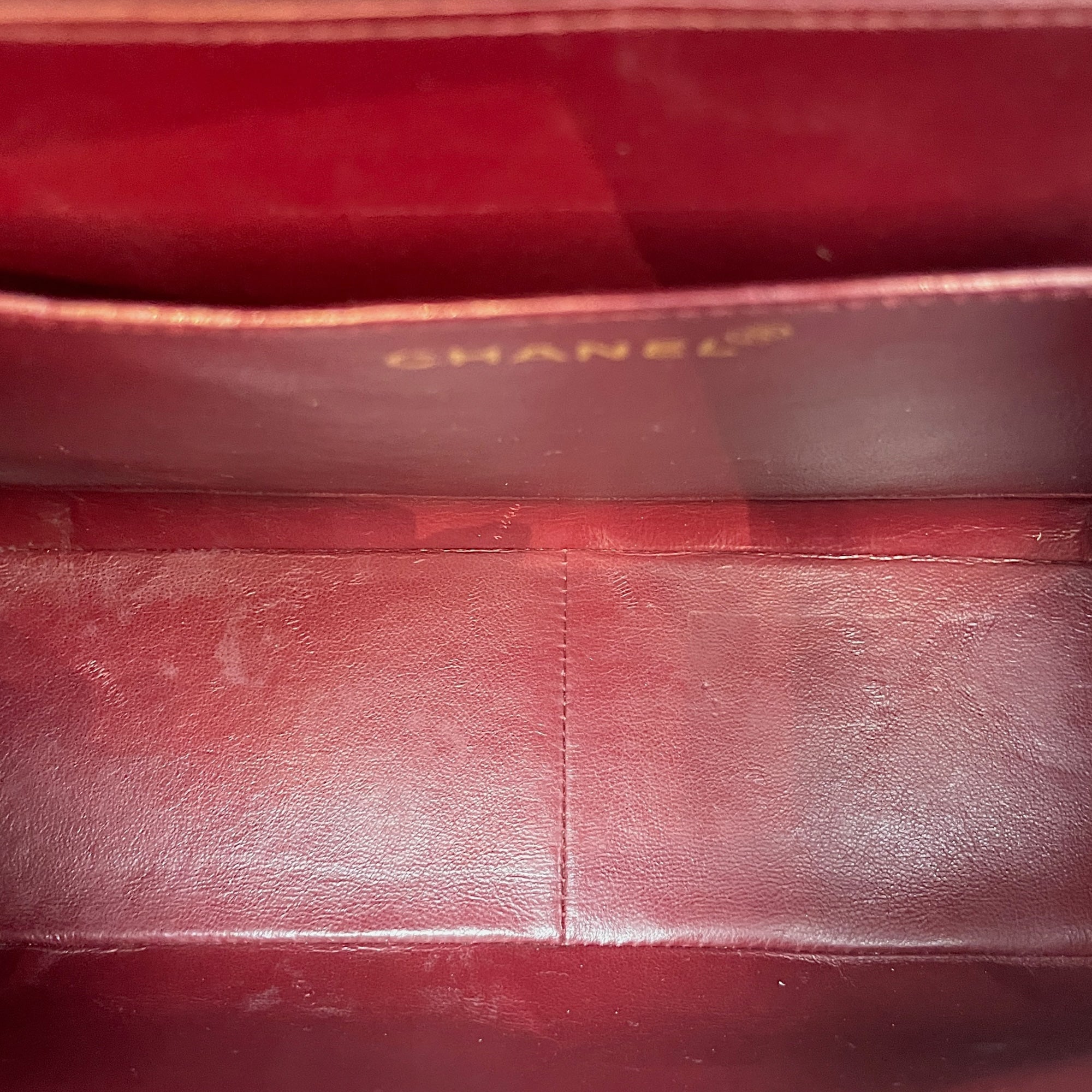 Vintage  Maxi Black Flap Bag in Lambskin Gold hardware CL2505-12142 6