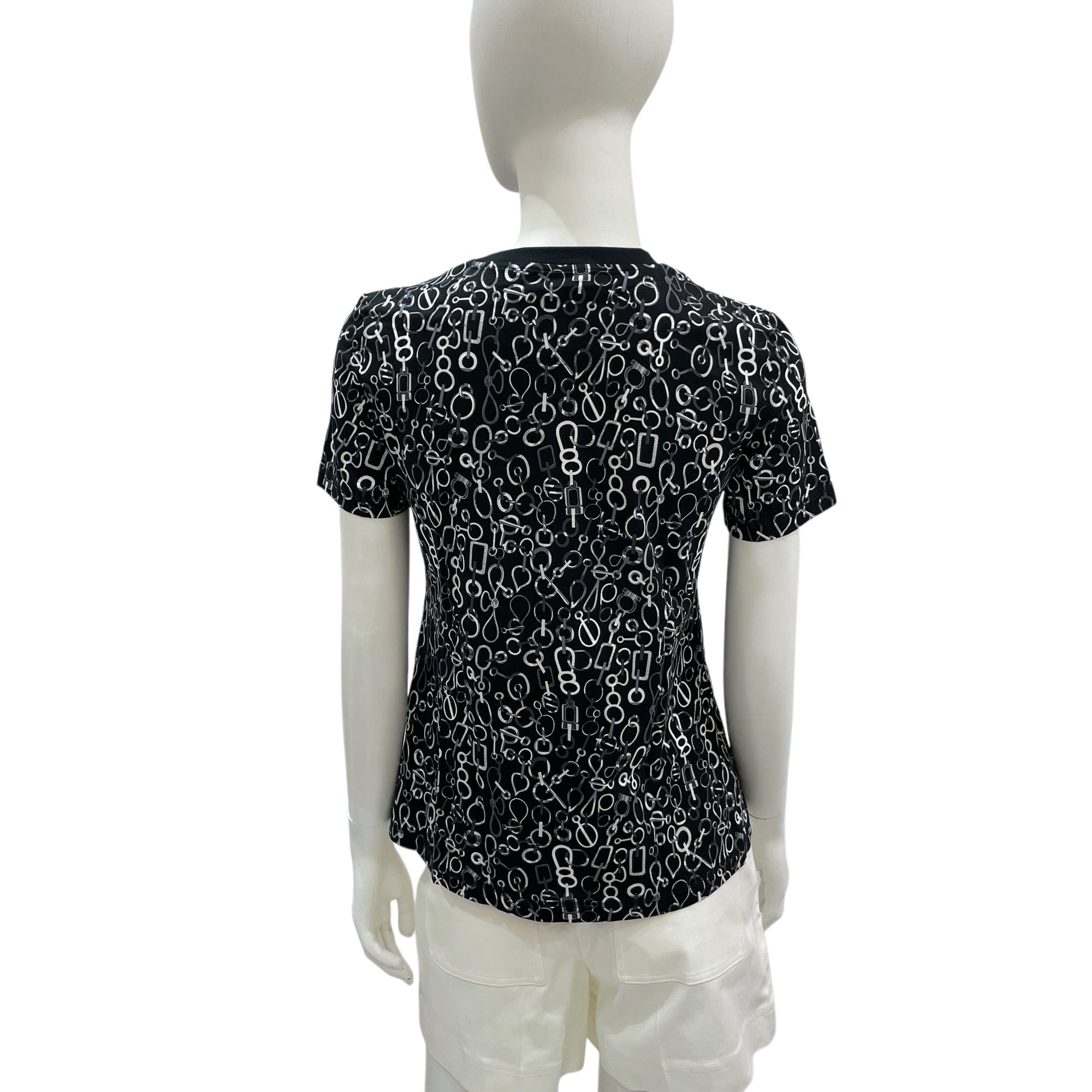 "Do Re Boudes" 34 Noir Flared T-Shirt